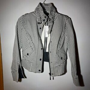 White House Black Market NWT Houndstooth Jacket 00P